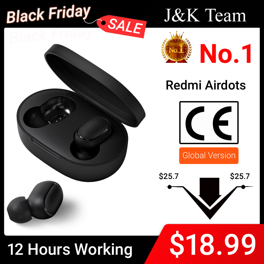 Wireless Voice control Bluetooth 5.0 Noise reduction Earphone With Touch Control