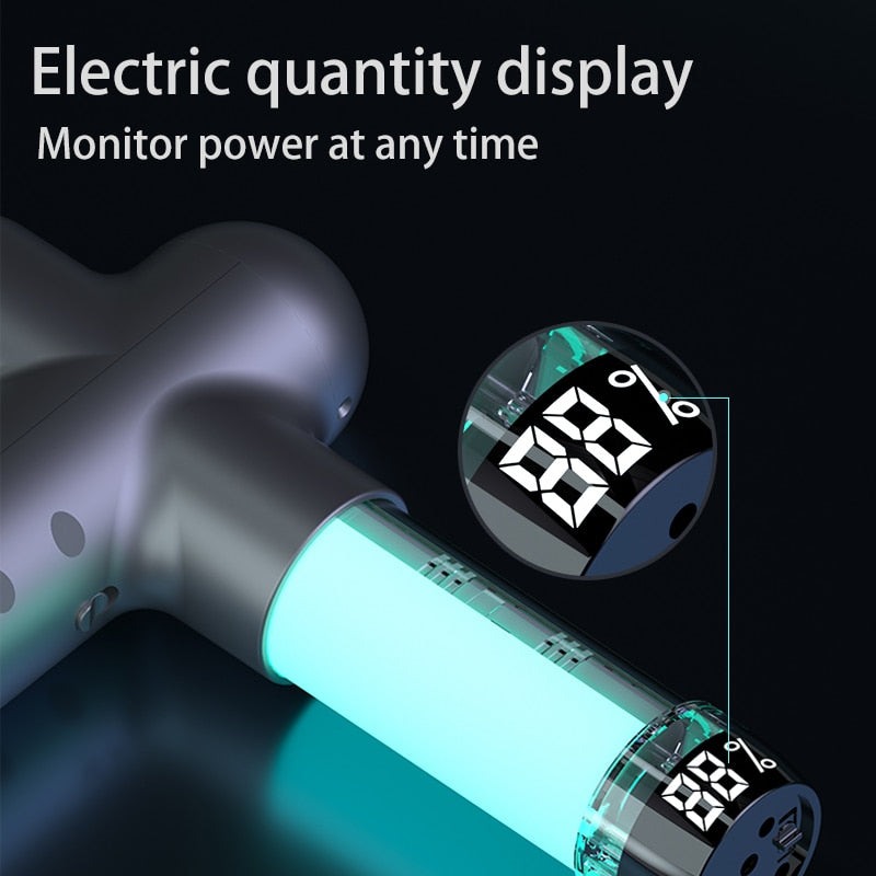 Light Saber Therapy Neck Massager, Relief from Athletic Pain, Percussion Therapy