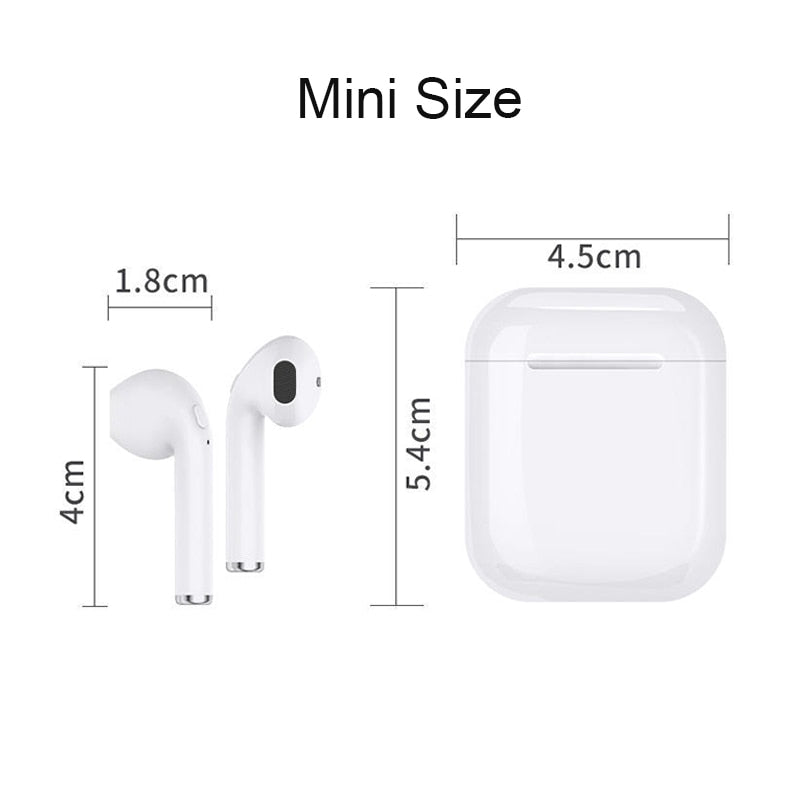 Wireless Bluetooth 5.0 Headset Mini Earphones With Microphone Sport Charging Box For Smart Phone
