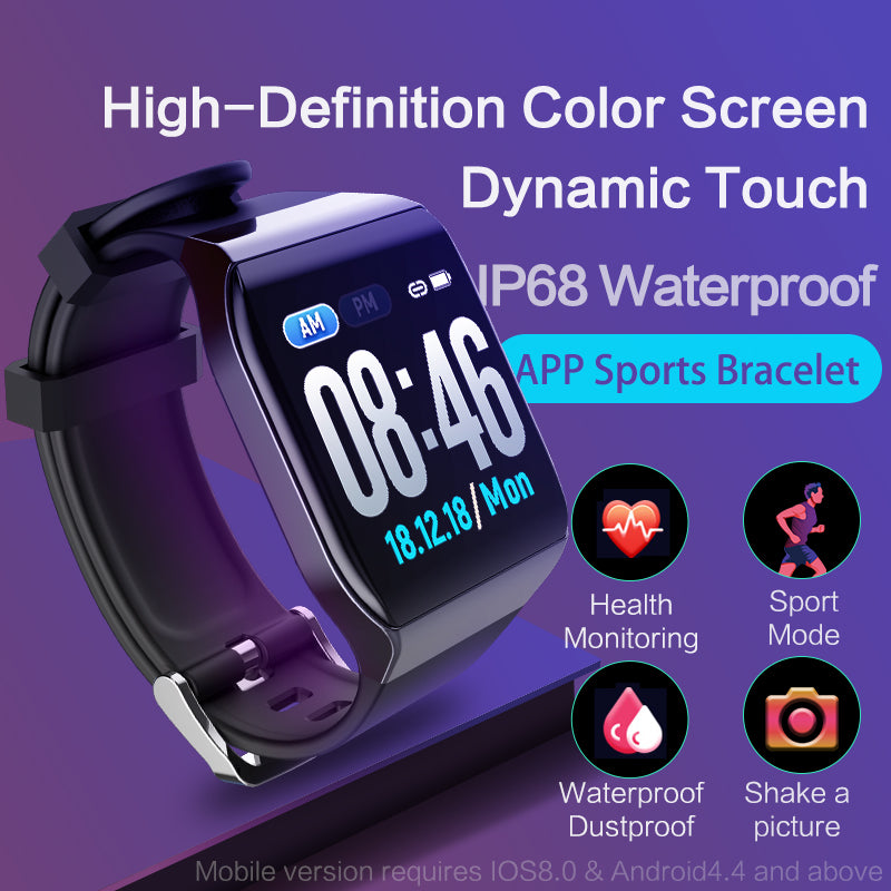 SmartWatch With Heart rate Monitor Blood Pressure and Fitness Tracker