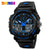 SKMEI Dual Display Wristwatches Men Sports Watches Digital Double Time Chronograph Time Watch Watwrproof Relogio Masculino 1270
