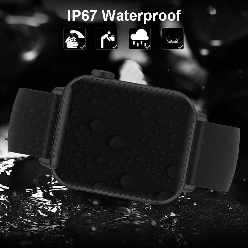 Trosmart G89 Watch Men Sports Electronic Watches Full Touch Screen Wristwatch For Men Women Waterproof Fitness Wrist Watch Mens| |