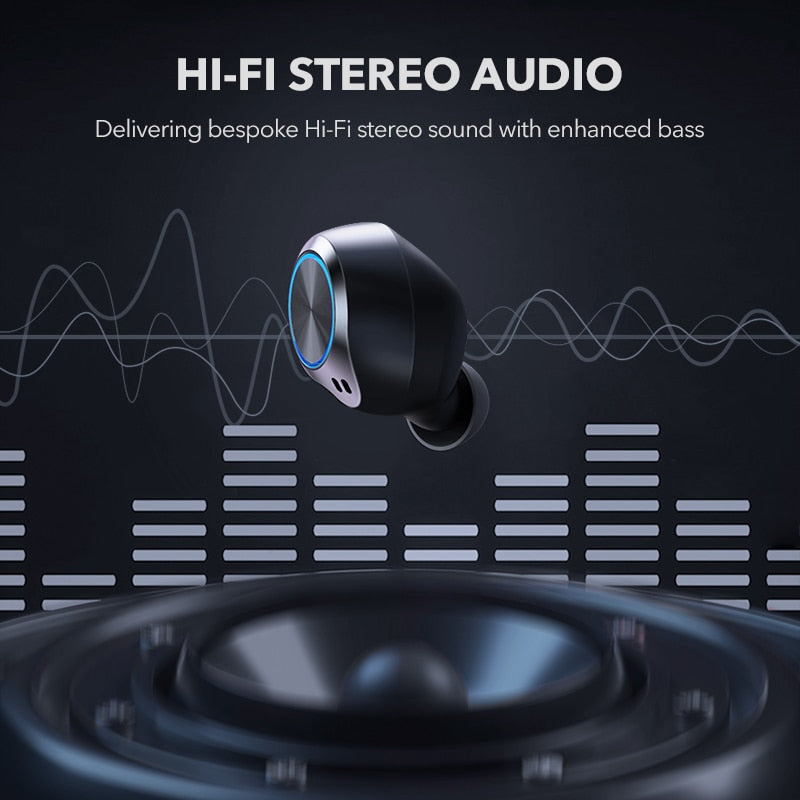 True Wireles Stereo Noise cancelling Bluetooth Earphone Wireless Earbuds|Bluetooth Earphones & Headphones|