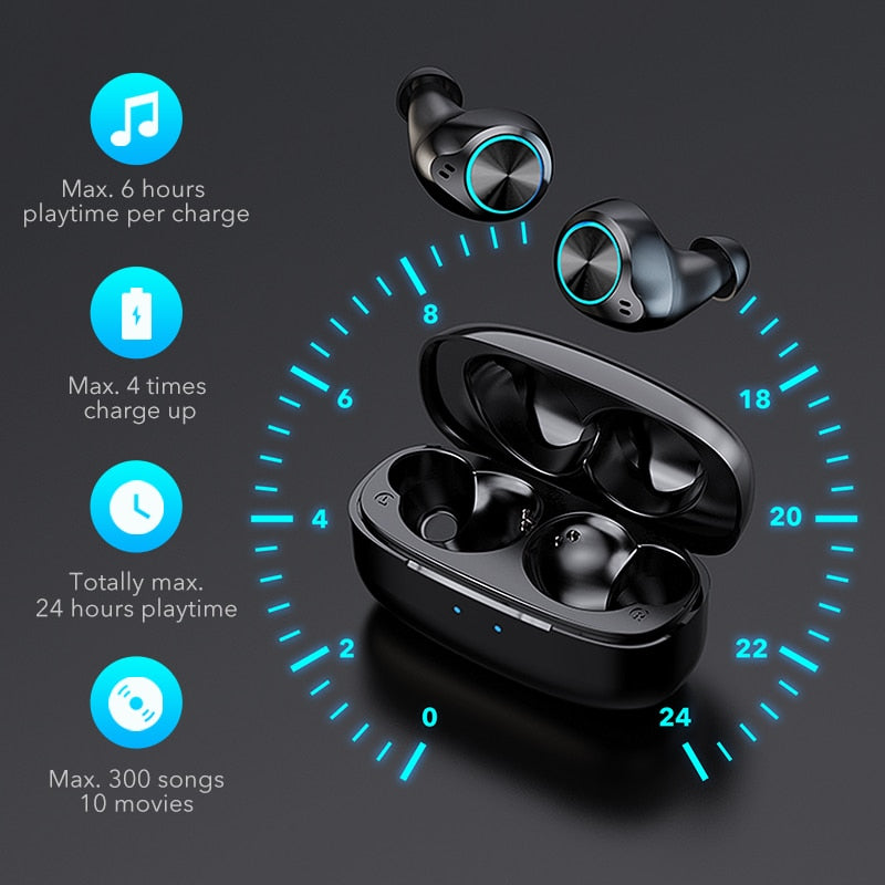 True Wireles Stereo Noise cancelling Bluetooth Earphone Wireless Earbuds|Bluetooth Earphones &amp; Headphones|