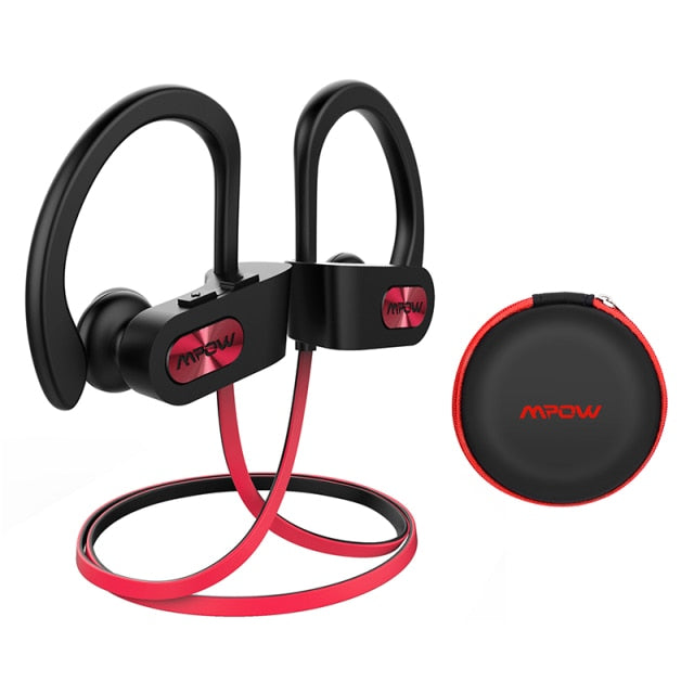 ND Flame IPX7 Waterproof Bluetooth Headphones V5.0 Earphone with Noise Canceling Mic H