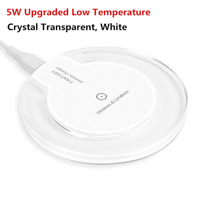 Qi Wireless Charger 10W/7.5W/5W QC3.0 Fast Phone Charger for iPhone 11 X XR XS Max Samsung S10 9 Xiaomi Wireless USB Charger Pad