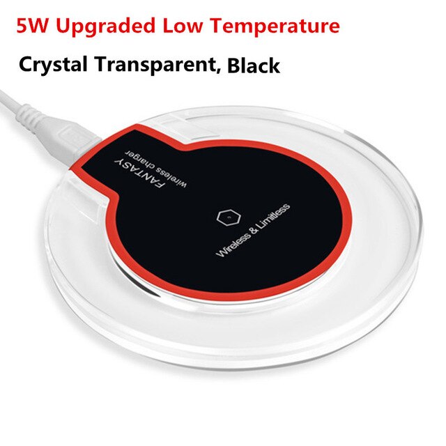 Qi Wireless Charger 10W/7.5W/5W QC3.0 Fast Phone Charger for iPhone 11 X XR XS Max Samsung S10 9 Xiaomi Wireless USB Charger Pad