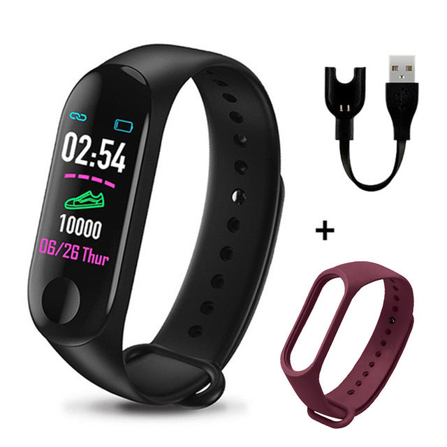 SmartWatch Bracelet Heart Rate Blood Pressure Waterproof Smart Watch