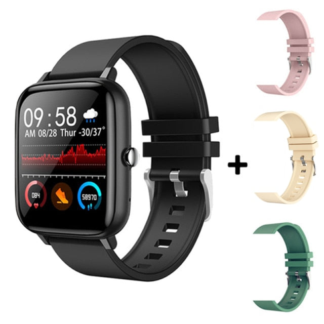 2021 Smart Watch Men Women Heart Rate Fitness Tracker Bracelet Watch Bluetooth Call Waterproof Sport Smartwatch For Android IOS|Smart Watches|