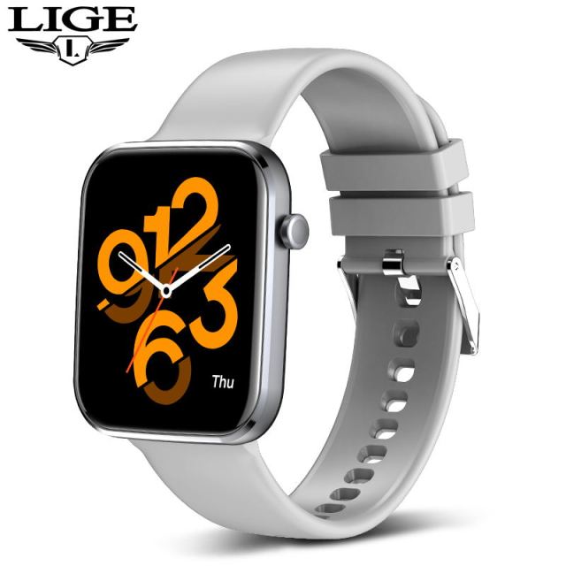 New Smart Watch women Full Touch Fitness Real time Activity Tracker Blood Pressure Sports Ladies Smart Watch