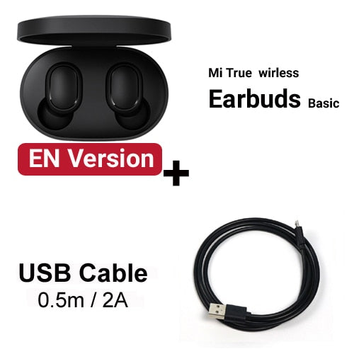Wireless Voice control Bluetooth 5.0 Noise reduction Earphone With Touch Control
