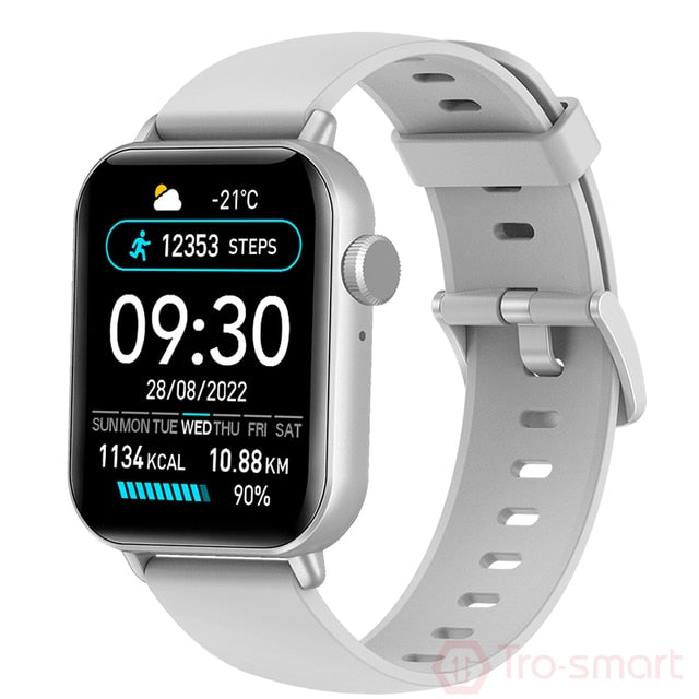 Trosmart G89 Watch Men Sports Electronic Watches Full Touch Screen Wristwatch For Men Women Waterproof Fitness Wrist Watch Mens| |