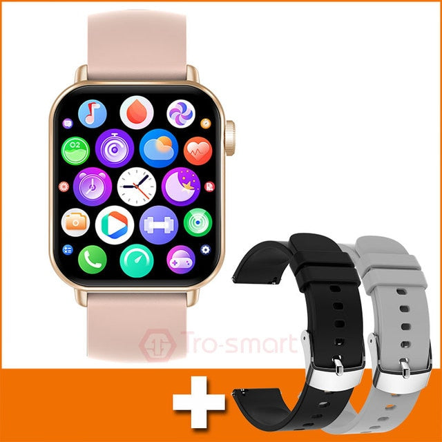 Trosmart G89 Watch Men Sports Electronic Watches Full Touch Screen Wristwatch For Men Women Waterproof Fitness Wrist Watch Mens| |