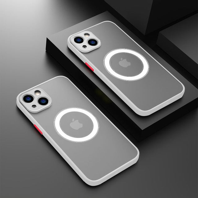 Luxury Magnetic Wireless Charge Phone Case