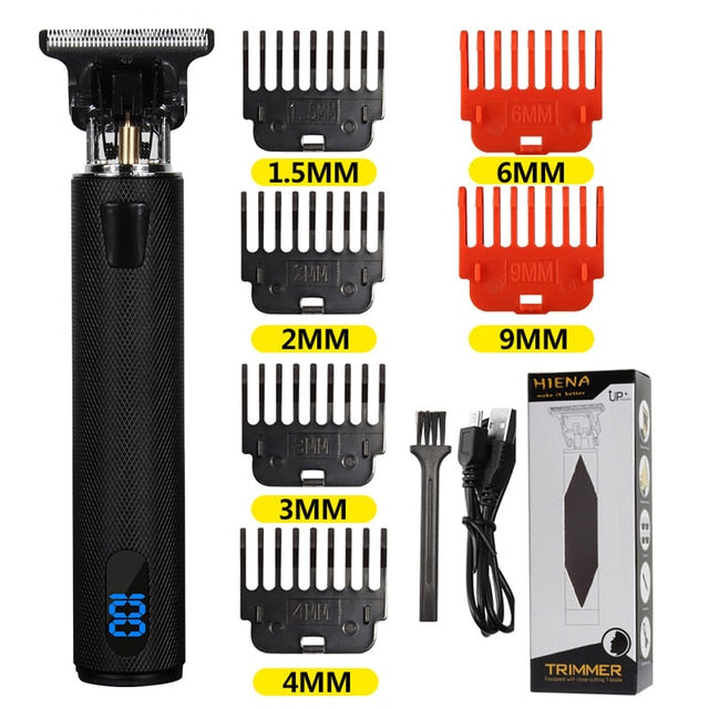 Factory Direct Sales T9 Dragon Phoenix Buddha Head Hair Clipper Electric Clipper Razor Retro Oil Head Fader Hair Trimmer Shaver - Hair Trimmers